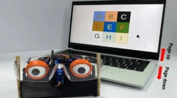 ابتكار تقني جديد نظارة ذكية تشحن بحركة طرف العين